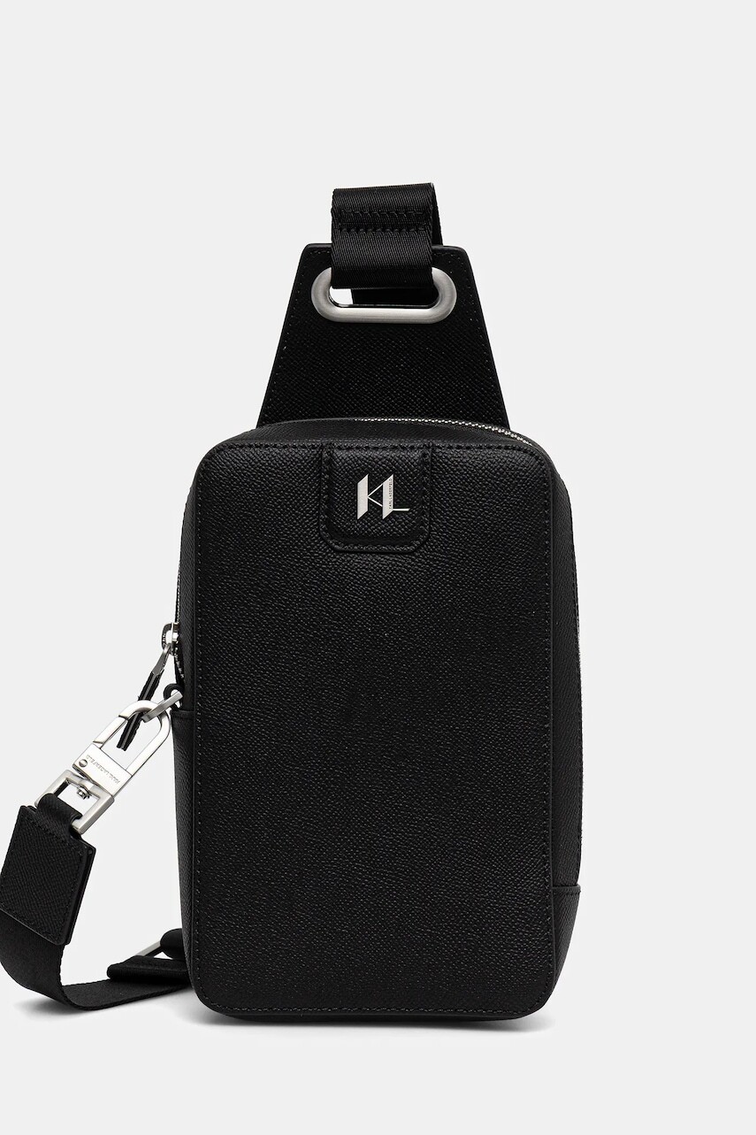 Kožená taška Karl Lagerfeld K/MONOGRAM