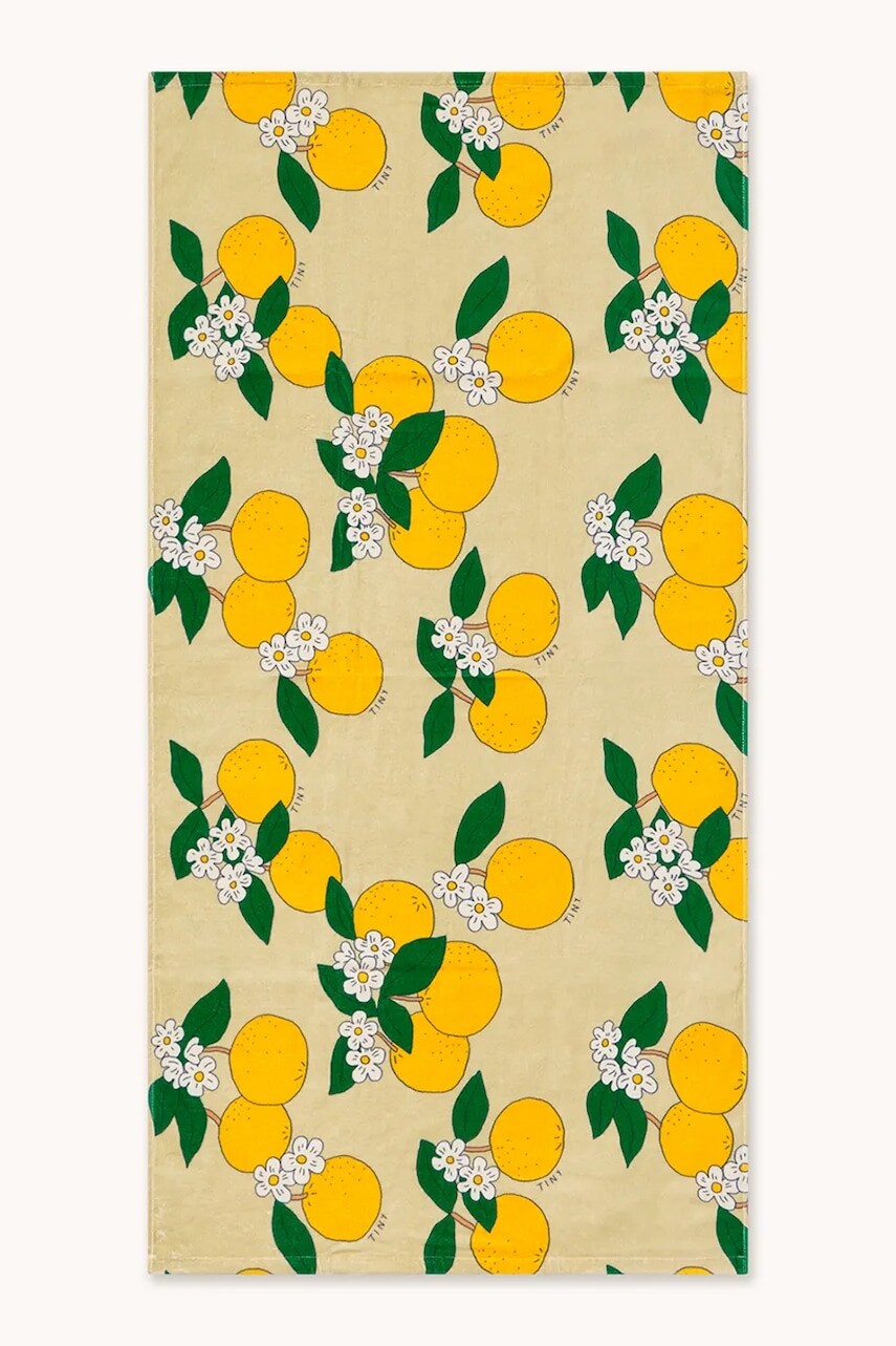 Detský bavlnený uterák Tinycottons ORANGES TOWEL