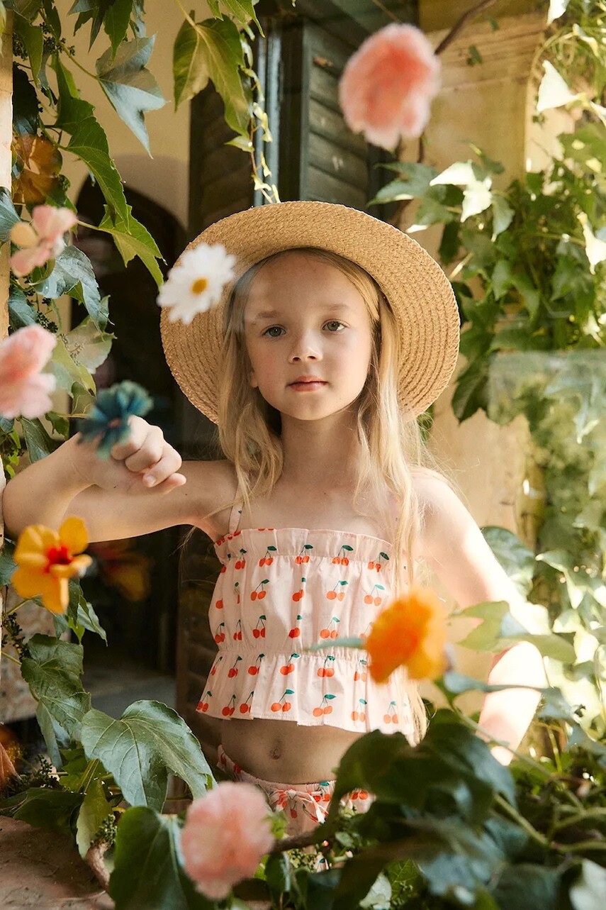 Detský bavlnený top Tinycottons CHERRIES TOP