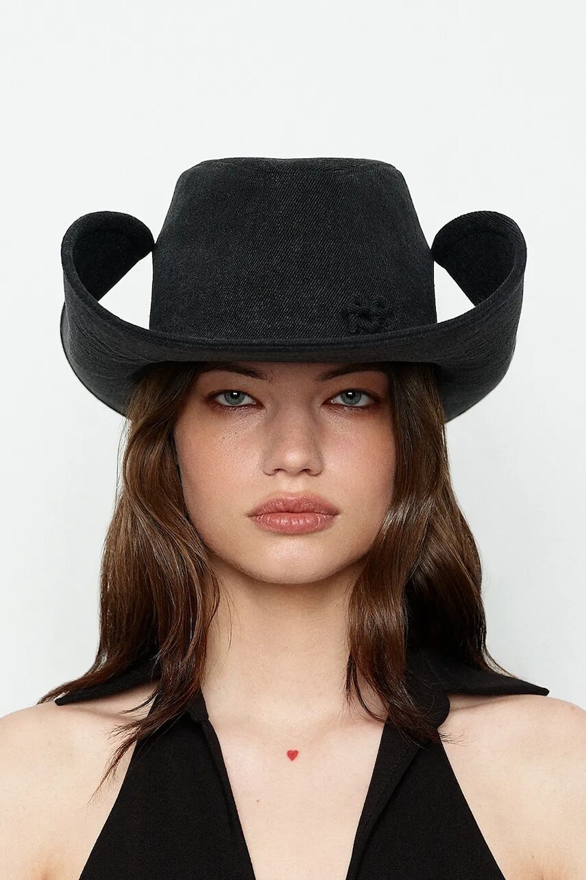 Džínsový klobúk Ruslan Baginskiy Ruslan Baginskiy Denim Cowboy Hat