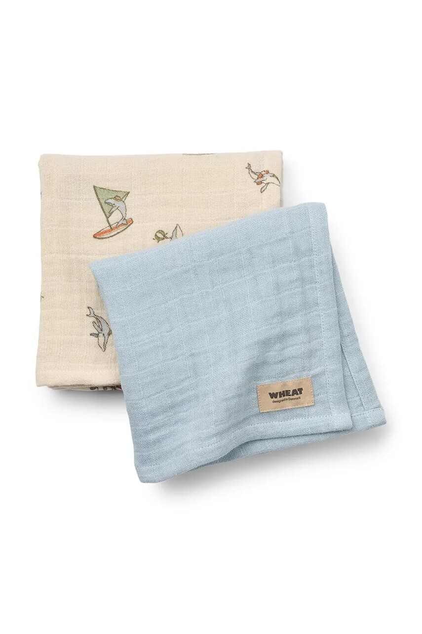 Bavlnená detská plienka Wheat 2-pak