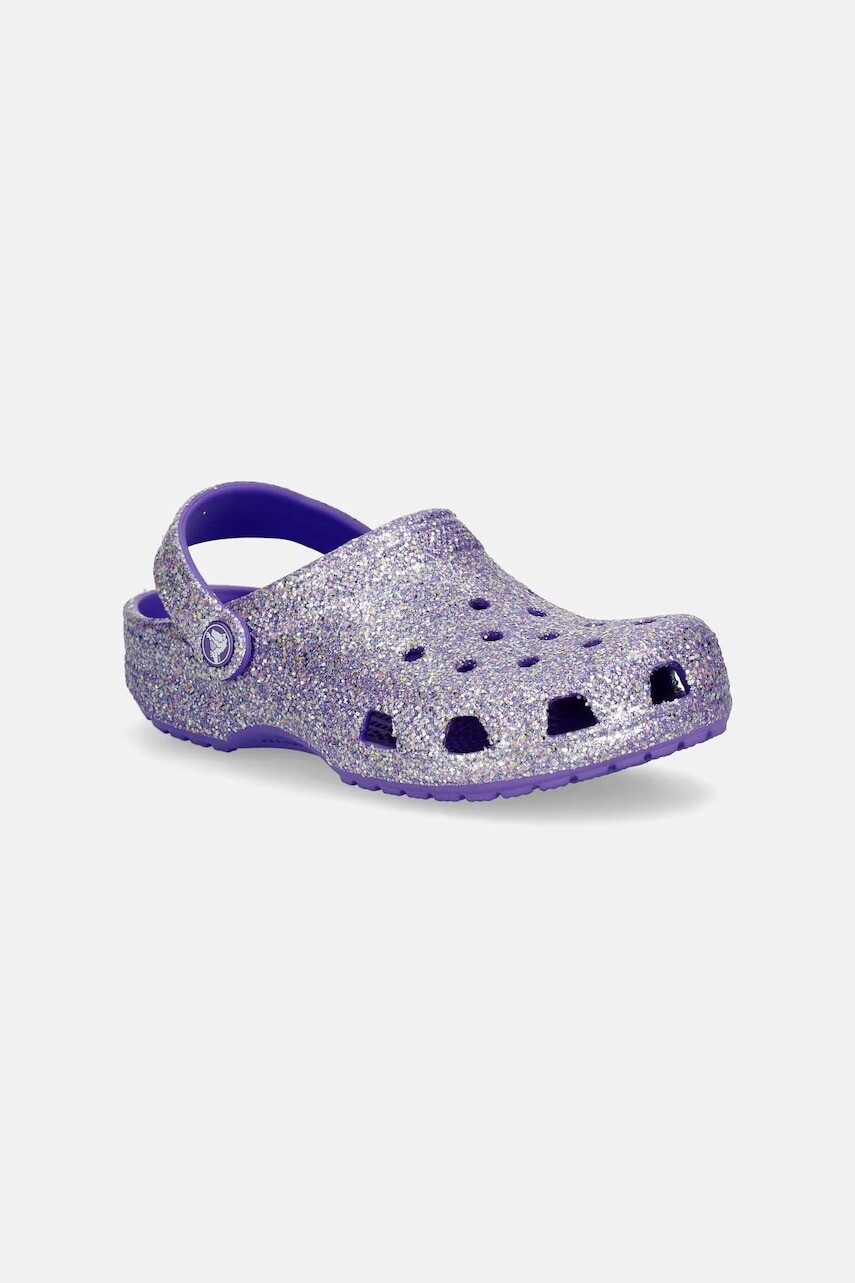 Detské šľapky Crocs CLASSIC FANTASY GLITTER CLOG K