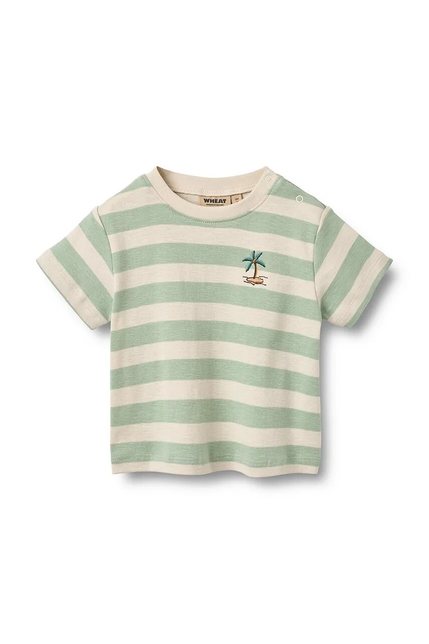 Detské bavlnené tričko Wheat