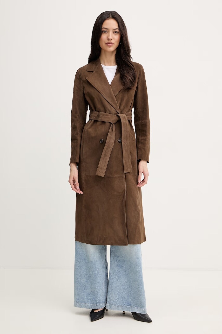 Semišový kabát Marella OBLARE