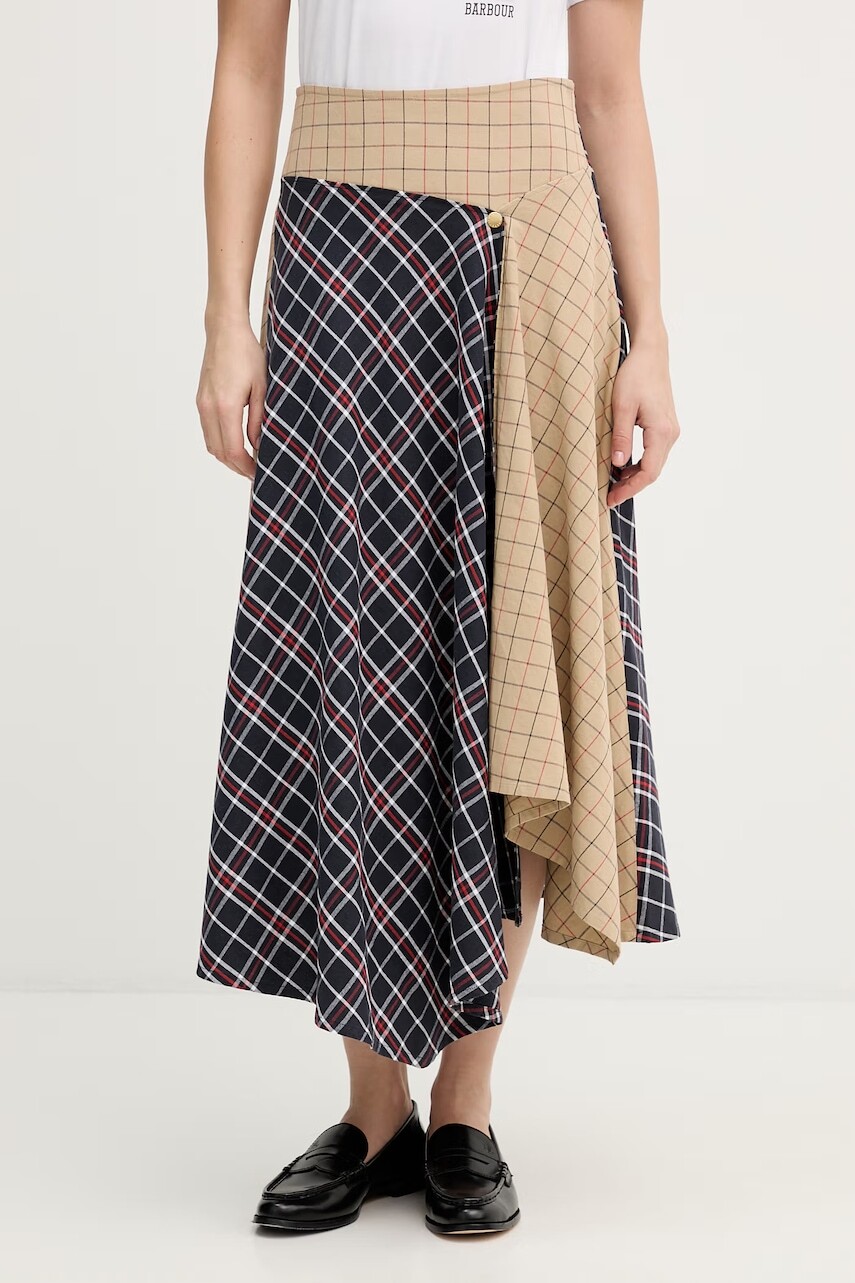 Bavlnená sukňa Barbour Dalbury