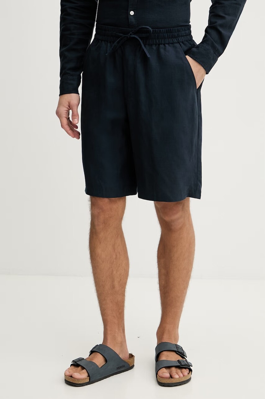 Guess šortky pánske s ľanom