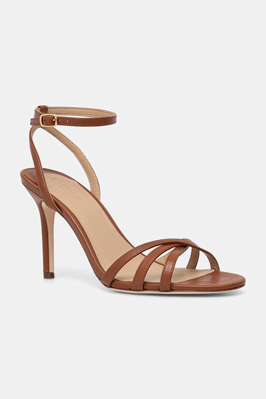 Lauren Ralph Lauren sandále kožené Kendyl