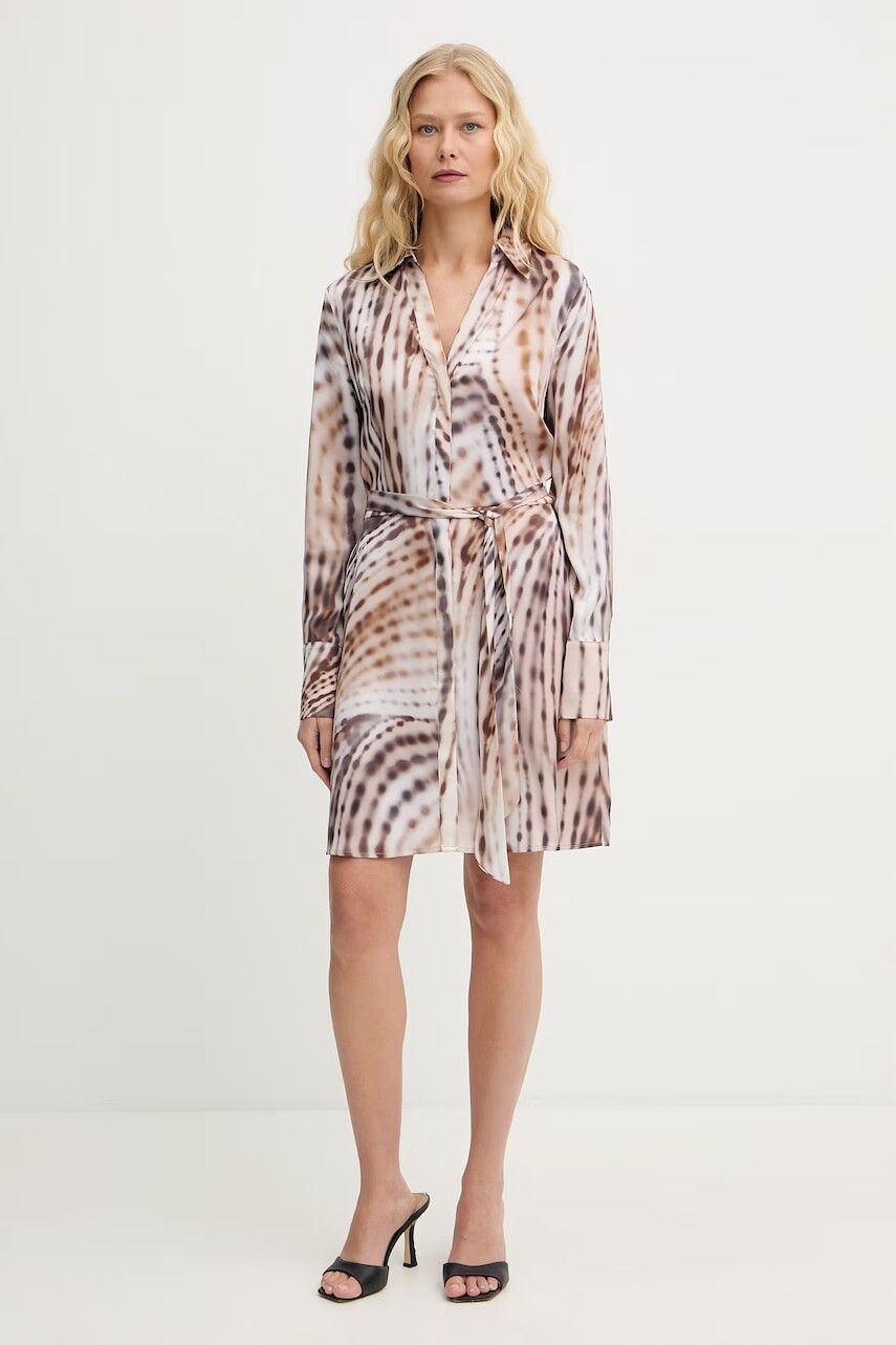 Guess košeľové šaty YSALINE