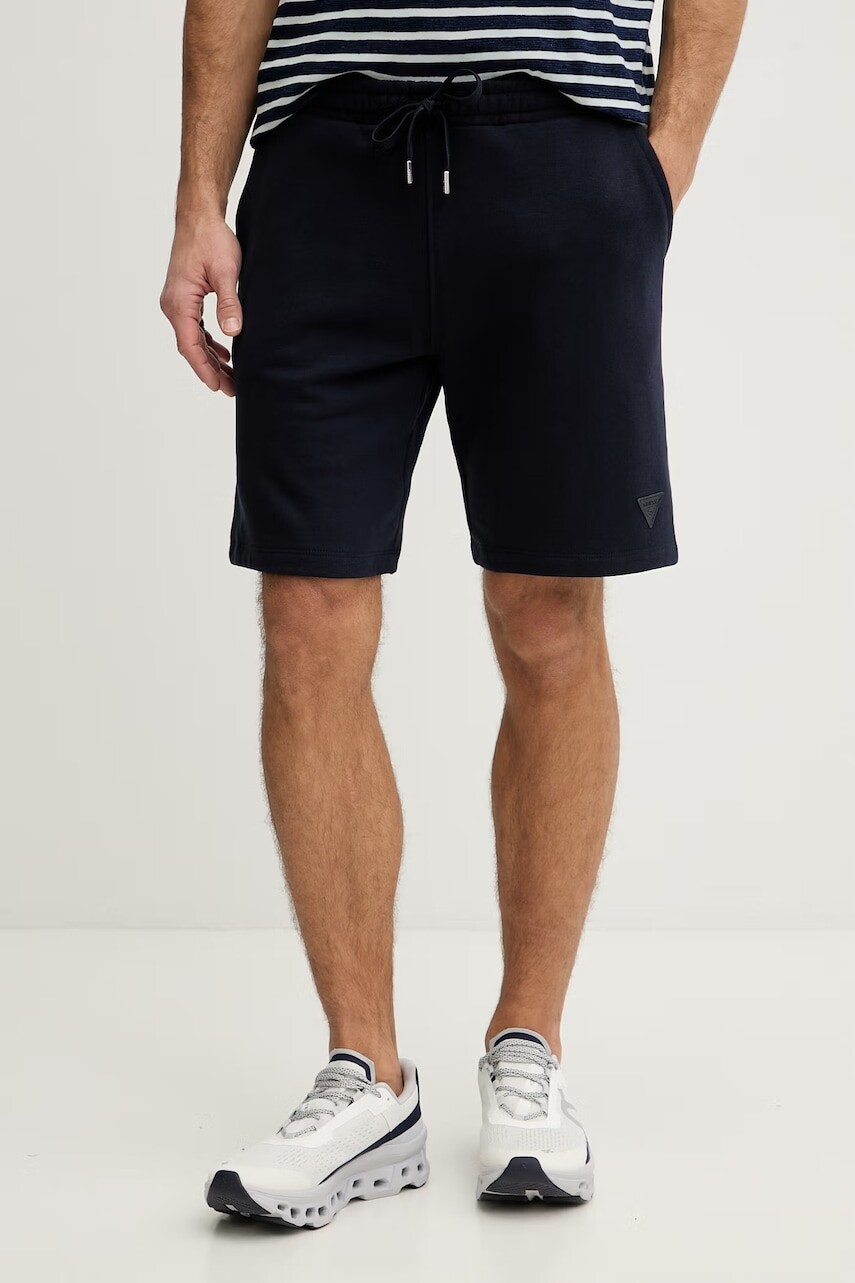 Guess teplákové šortky pánske bavlnené