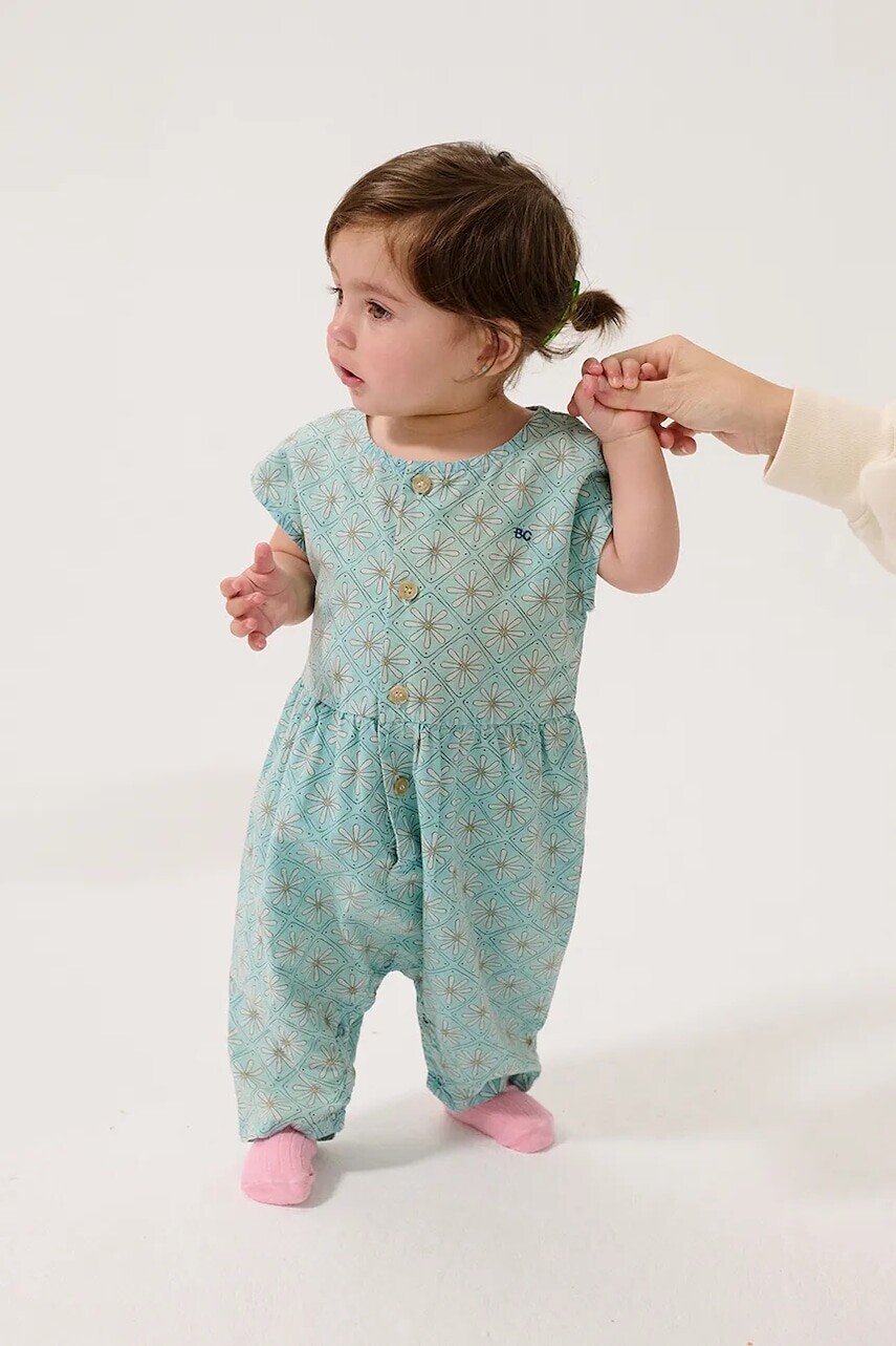 Detské bavlnené dupačky Bobo Choses Daisy Mosaic