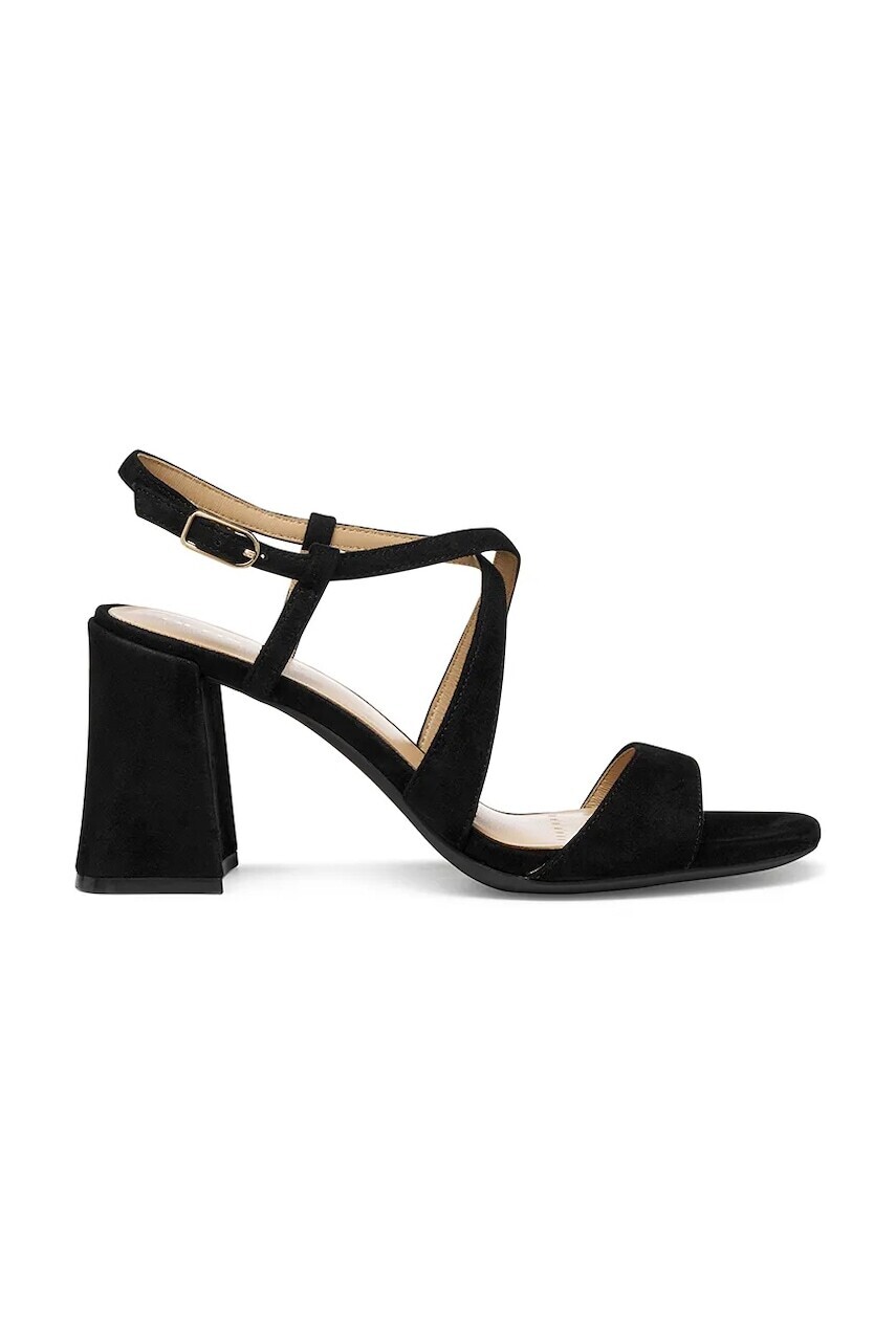 Semišové sandále Geox D NEW ERAKLIA 80 T01