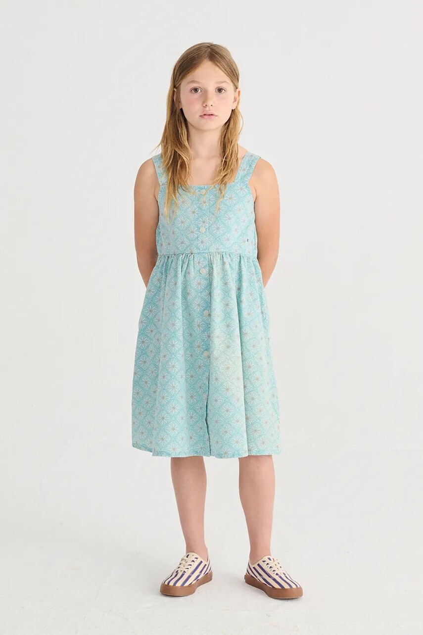 Dievčenské bavlnené šaty Bobo Choses Daisy Mosaic