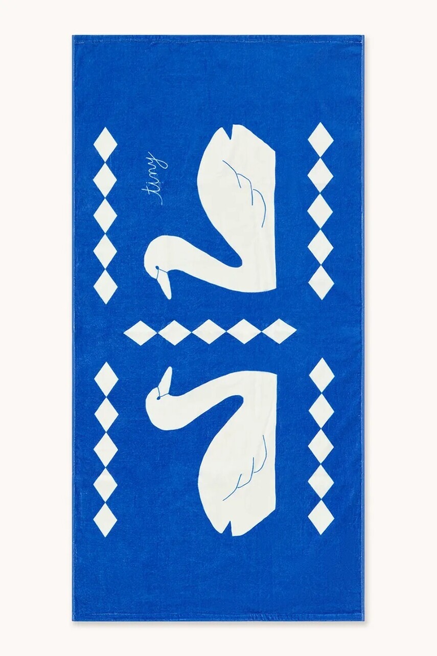 Detský bavlnený uterák Tinycottons SWANS TOWEL