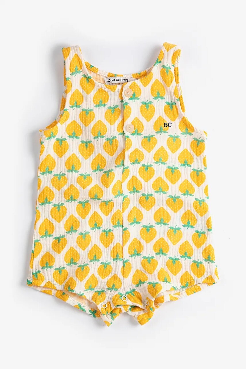 Detské bavlnené dupačky Bobo Choses Strawberry