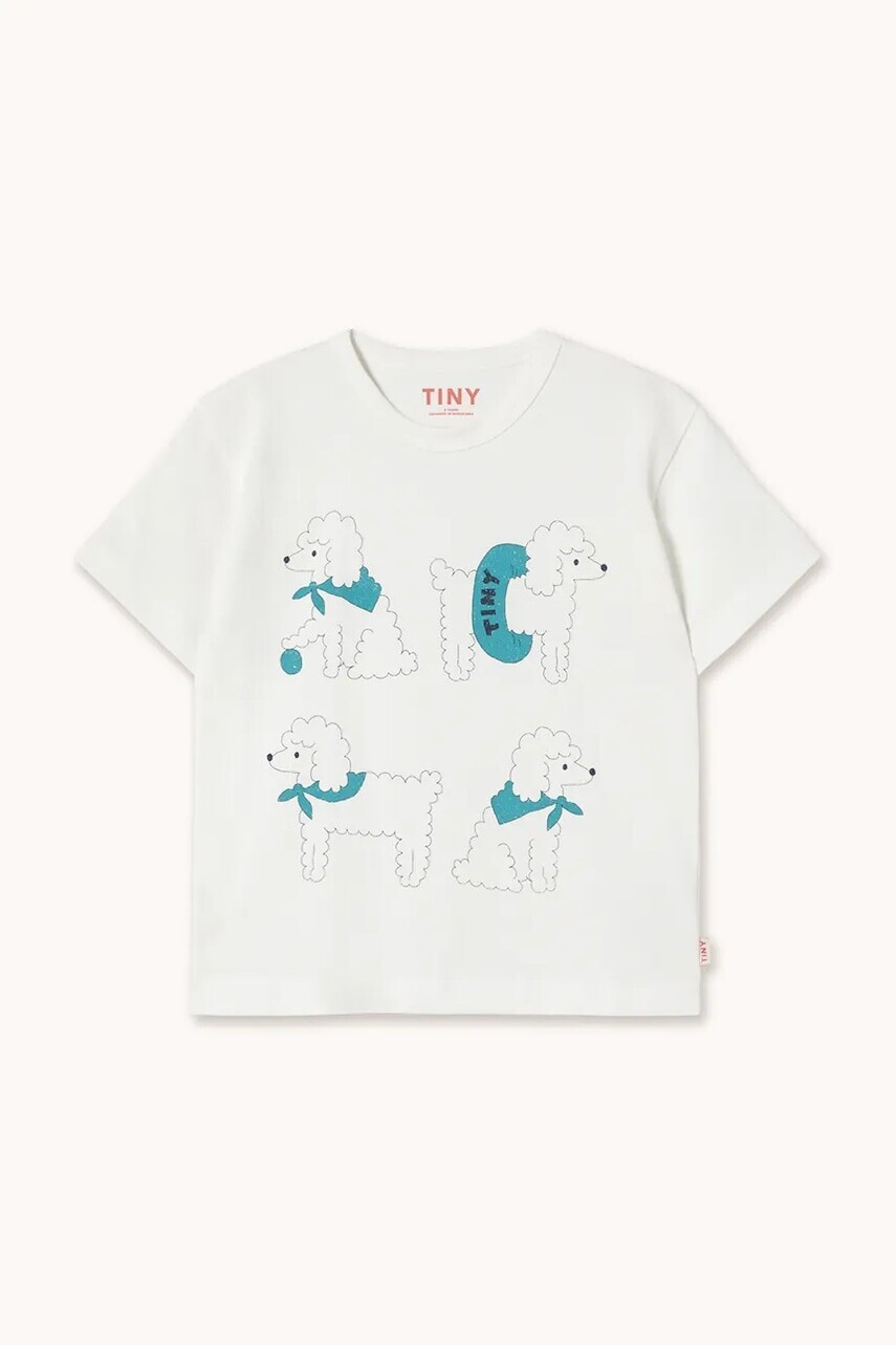 Detské bavlnené tričko Tinycottons POODLE GRAPHIC TEE