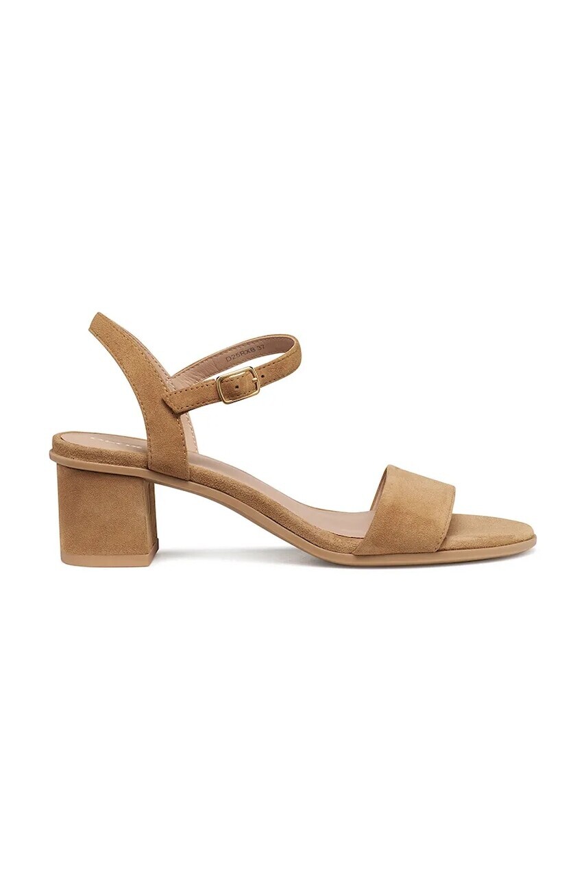 Kožené sandále Geox D AURELY 50