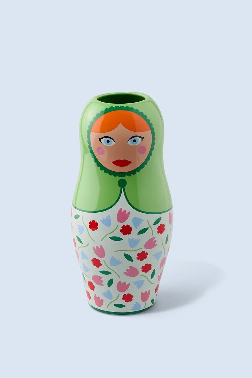 Dekoratívna váza Fluid Market doll flower 25 cm