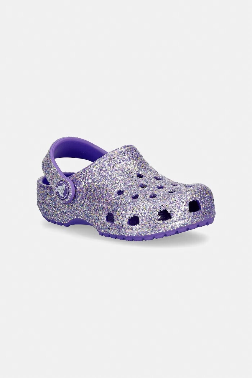 Detské šľapky Crocs CLASSIC FANTASY GLITTER CLOG T