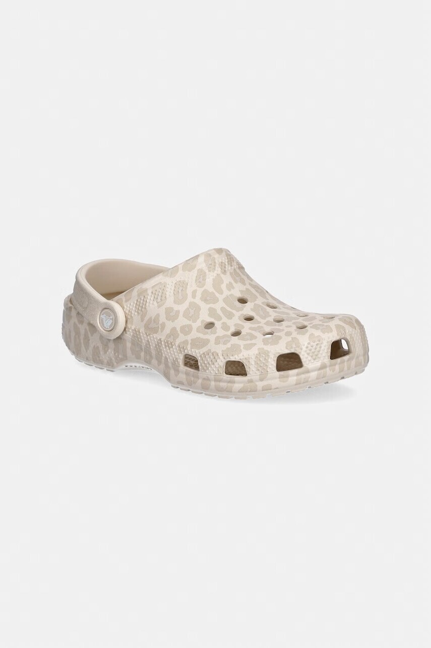 Detské šľapky Crocs CLASSIC ANIMAL GLITTER CLOG K