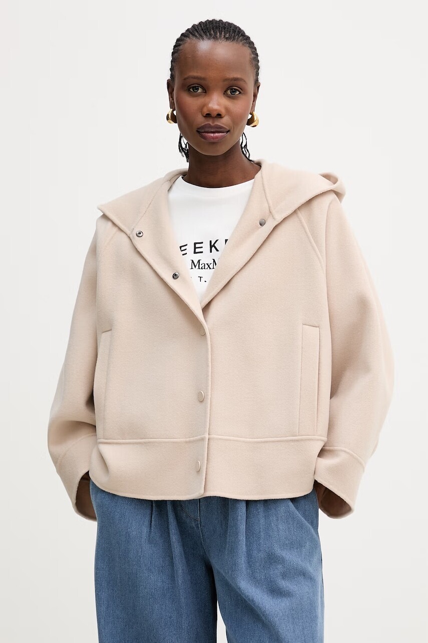 Kabát s prímesou vlny Weekend Max Mara OLIATO