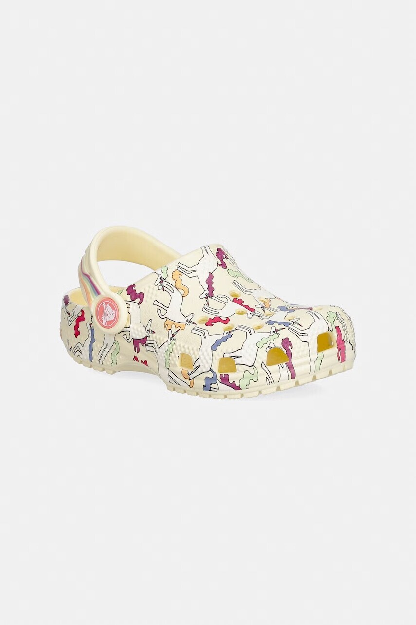 Detské šľapky Crocs CLASSSIC UNICORN GRAPHIC CLOG T