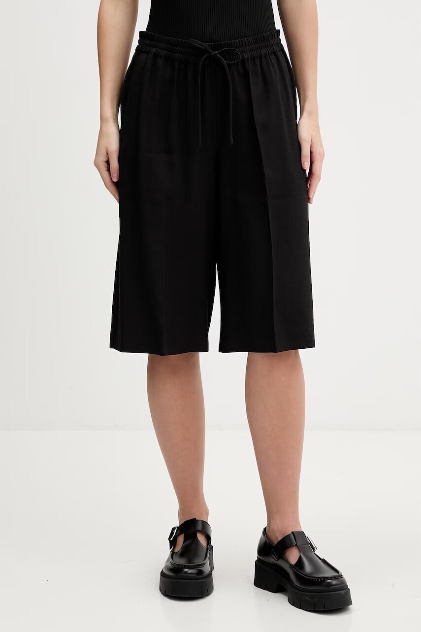 Šortky s prímesou ľanu Karl Lagerfeld Jeans