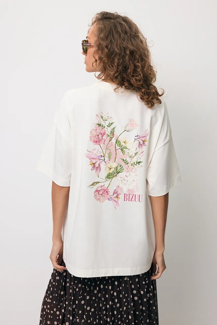 Bavlnené tričko Bizuu RIONA