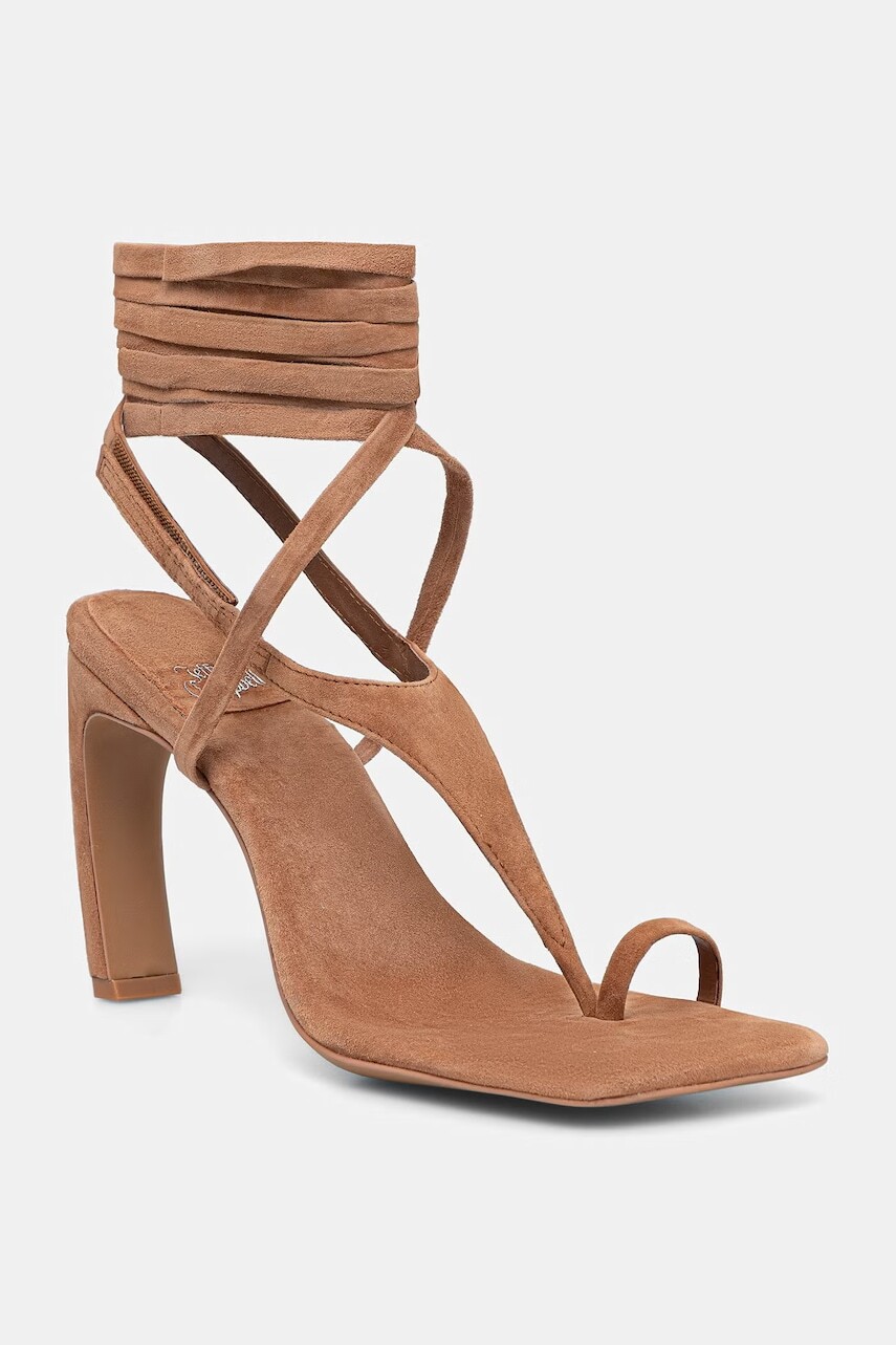 Semišové sandále Jeffrey Campbell Bon-Bon