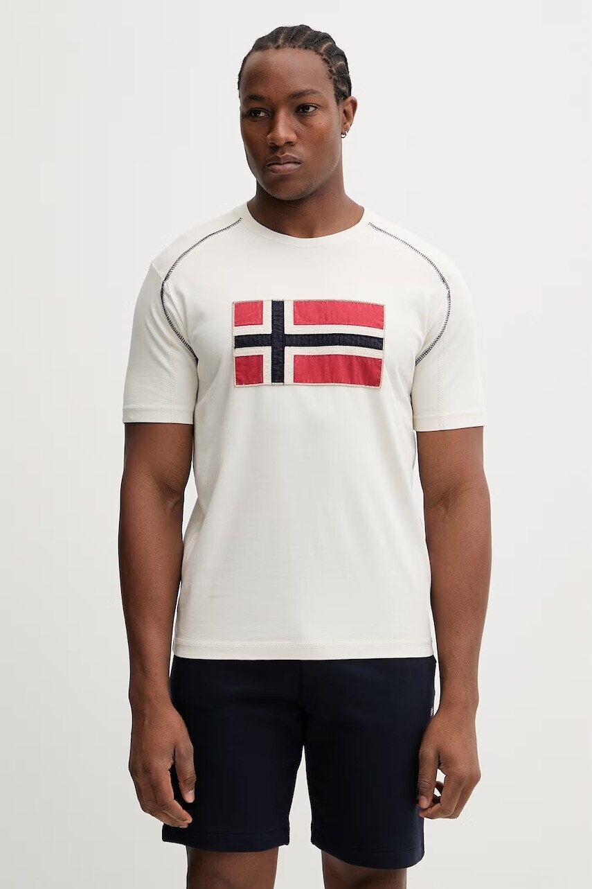 Bavlnené tričko Napapijri REFLECT