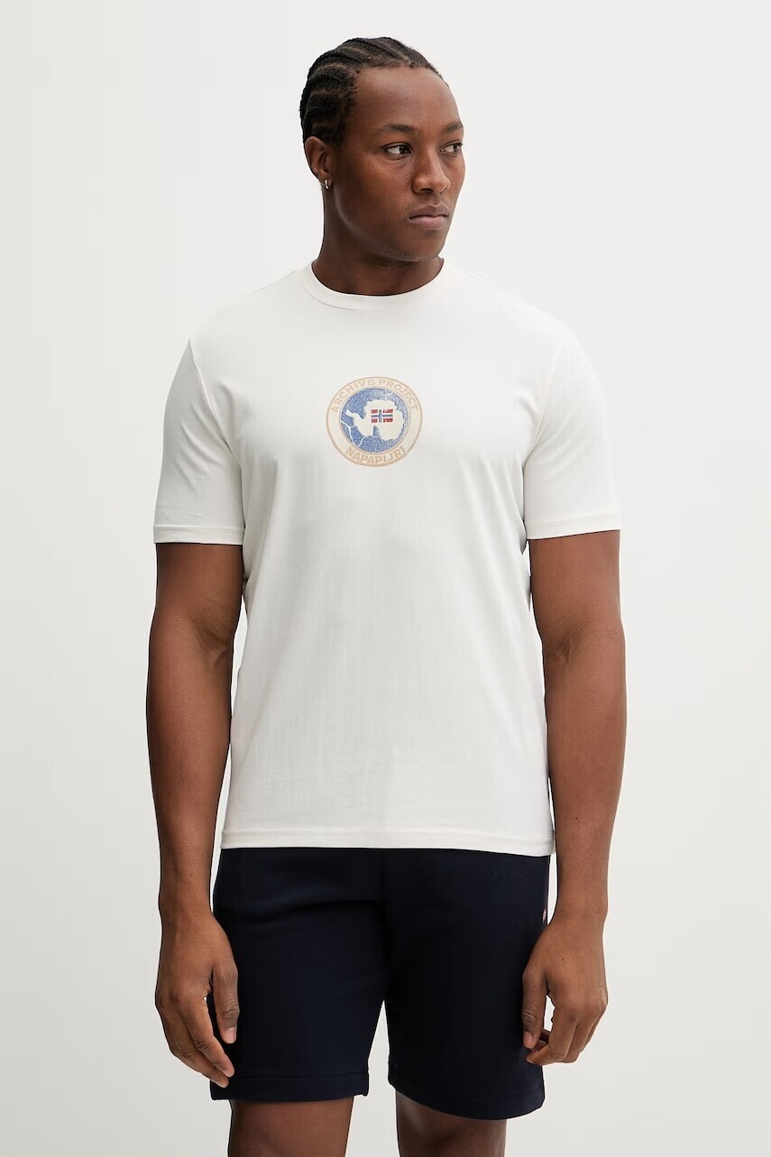Bavlnené tričko Napapijri PHOS