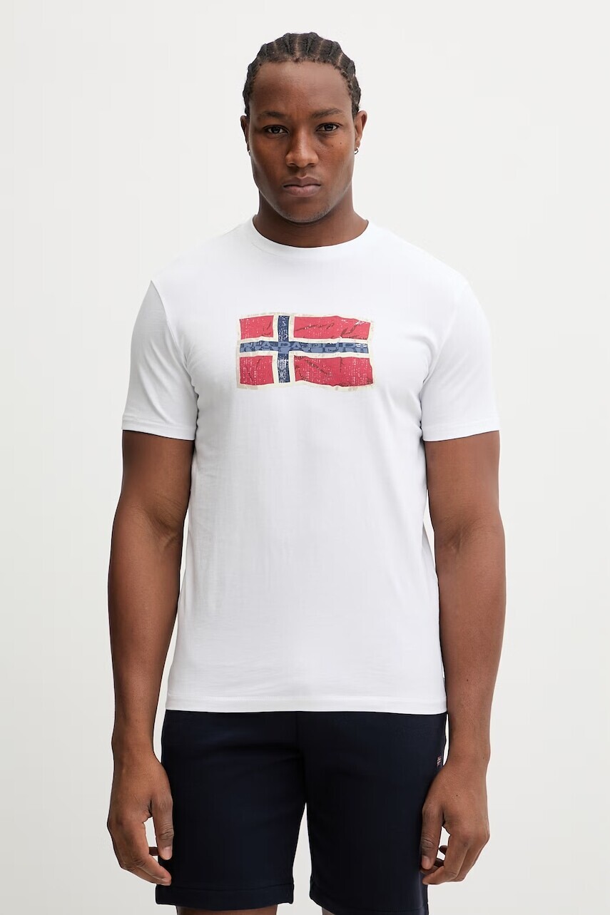 Bavlnené tričko Napapijri MAHSA