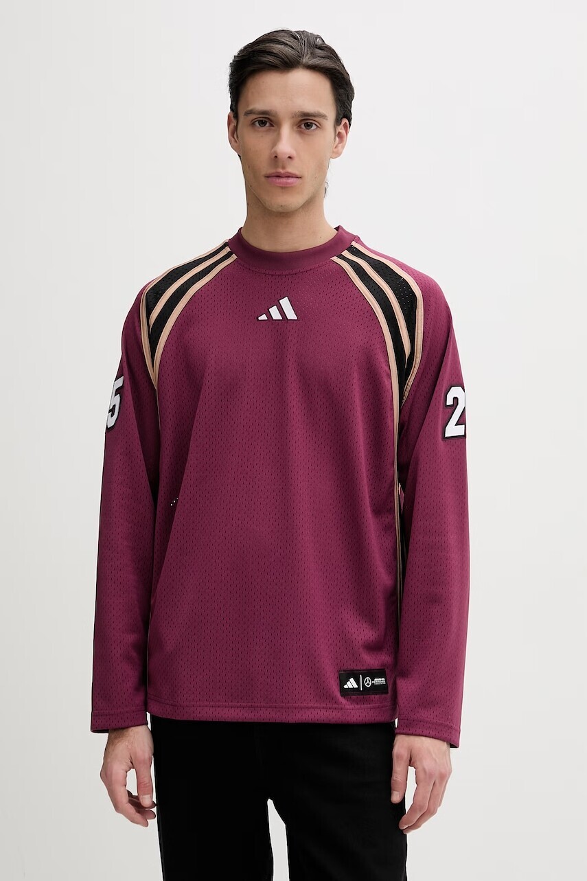 Tričko s dlhým rukávom adidas x Mercedes