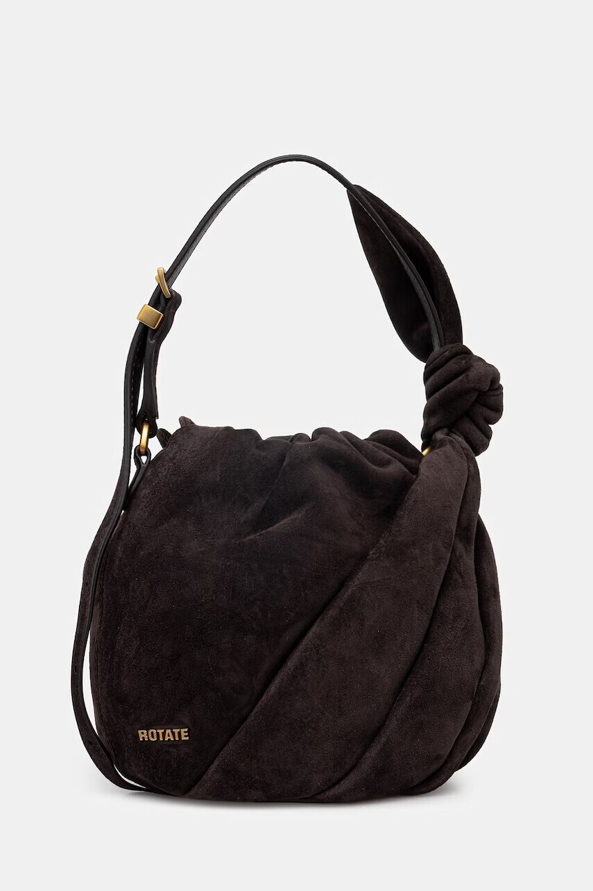 Semišová kabelka Rotate