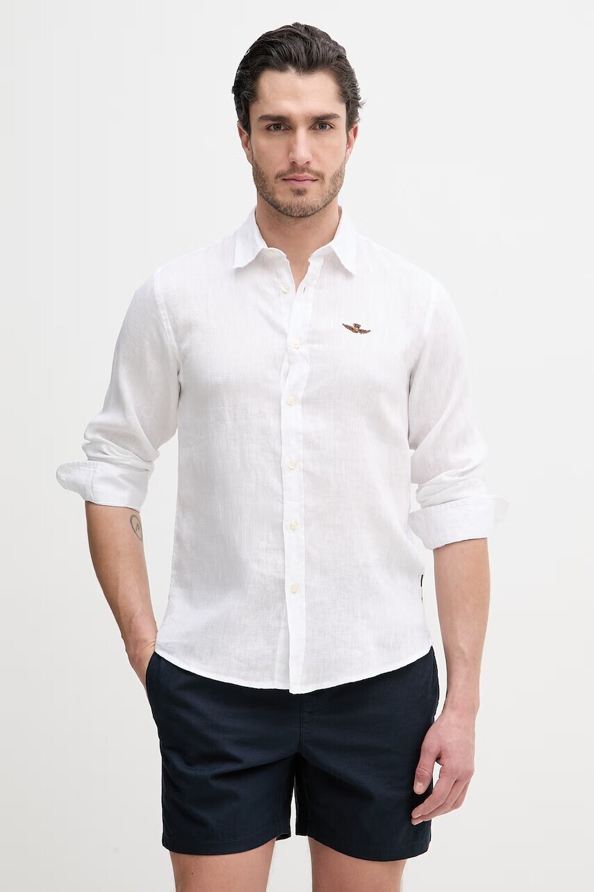 Ľanová košeľa Aeronautica Militare