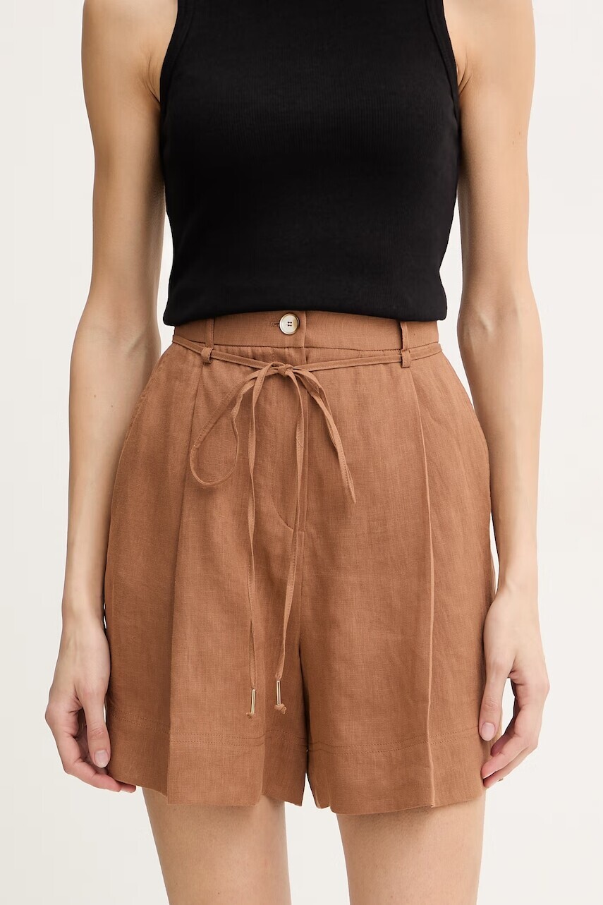 Ľanové šortky Marella ZANNATA