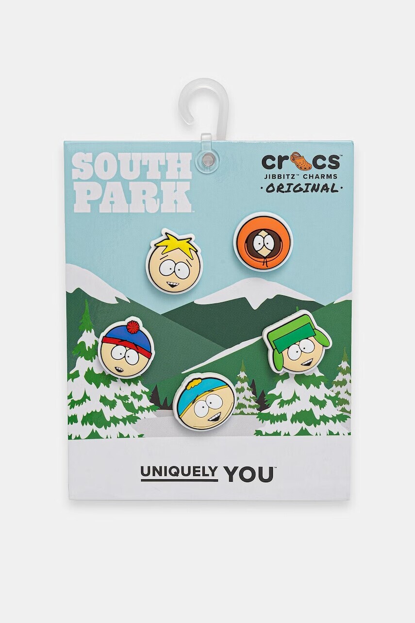 Odznaky na topánky Crocs South Park 5-pak