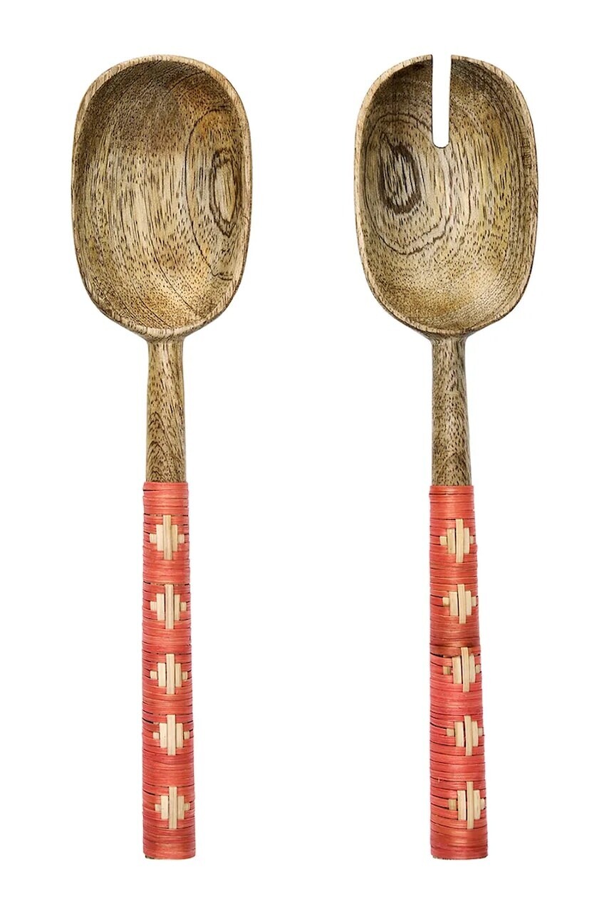 Šalátové lyžice Madam Stoltz 27 cm 2-pak