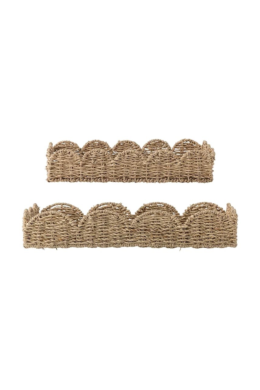 Sada ozdobných podnosov Bloomingville Brea 2-pak