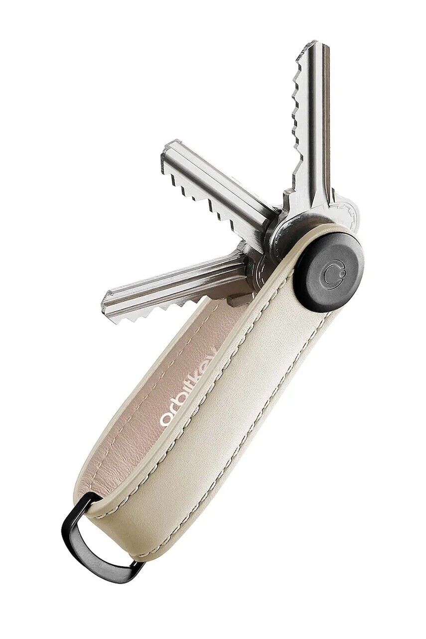 Kožená kľúčenka Orbitkey Leather 8,6 x 2,2 cm