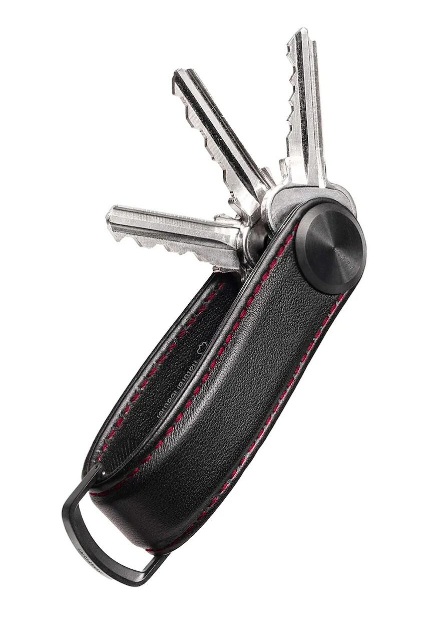 Kožená kľúčenka Orbitkey Pro Leather 9,3 x 3,5 cm