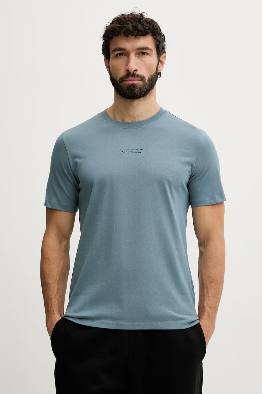 Bavlnené tričko Guess AMBROGIO