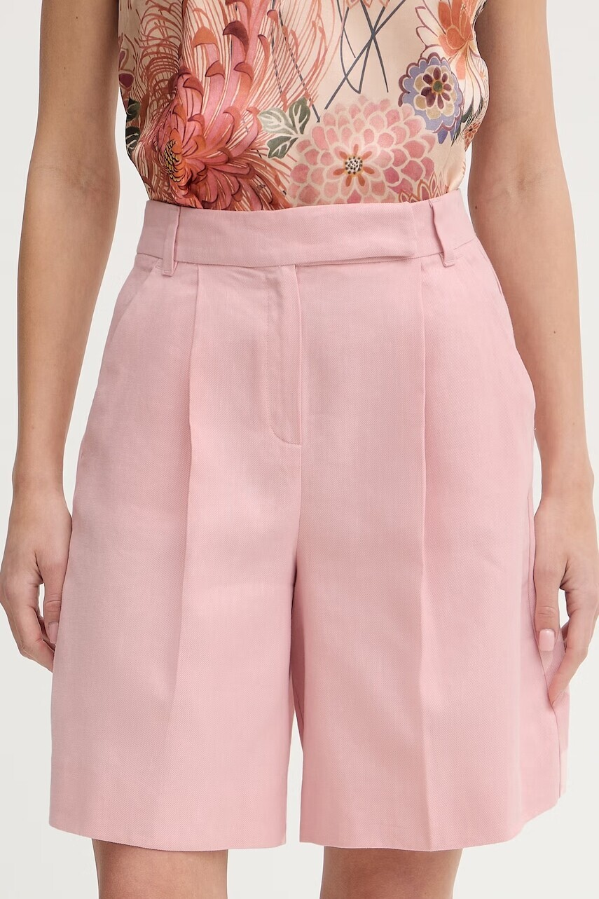 iBlues Šortky dámske s prímesou ľanu COCCOLE