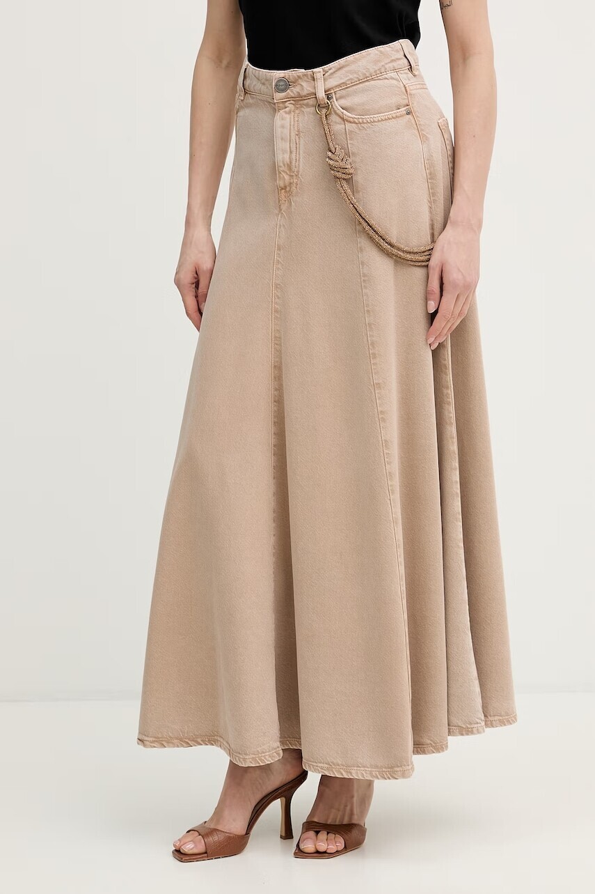 Pinko sukňa rifľová