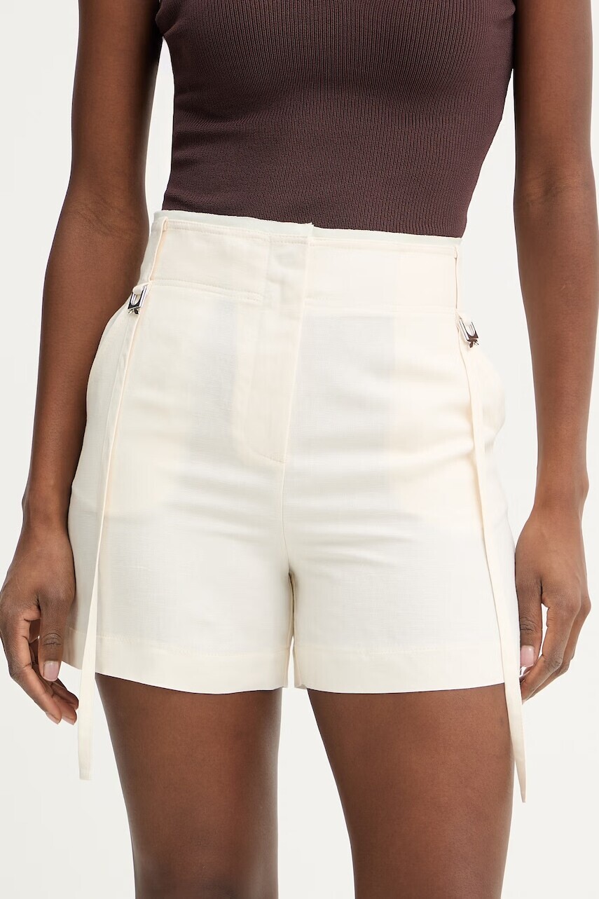 Patrizia Pepe dámske šortky s prímesou ľanu