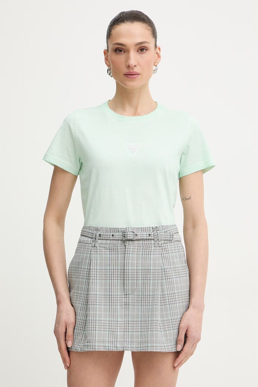 Guess basic tričko dámske bavlnené