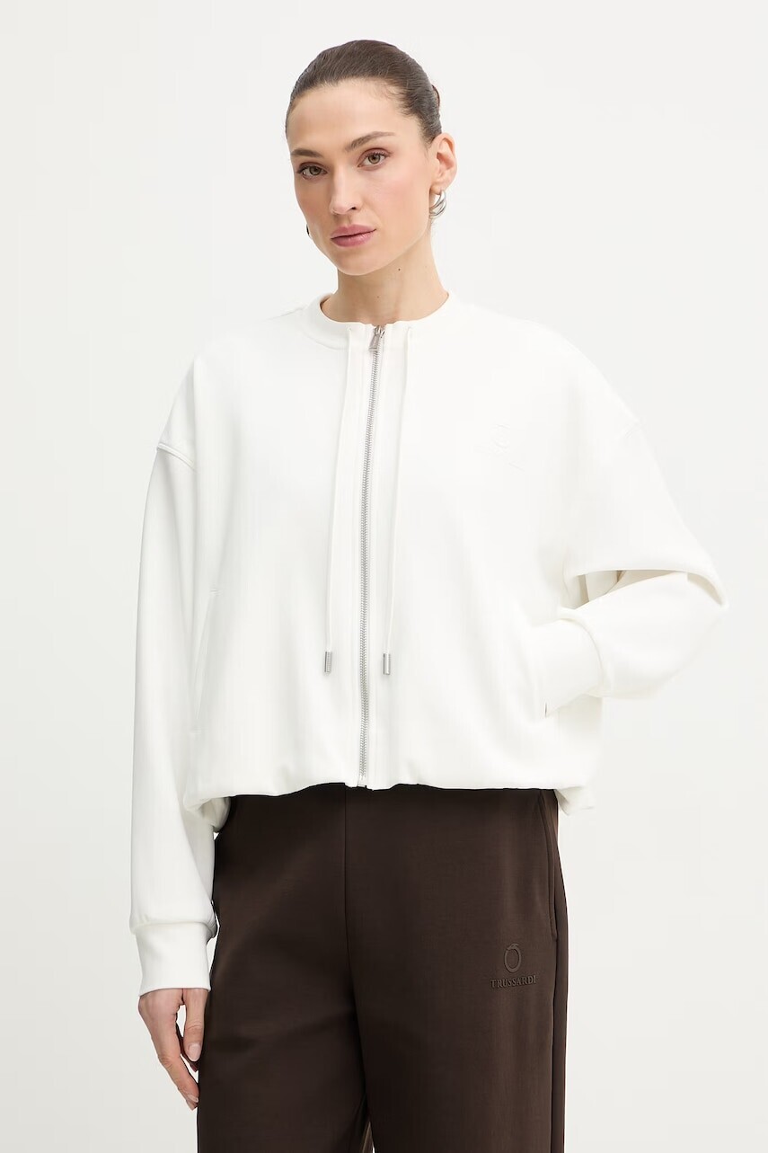 Trussardi mikina dámska bavlnená