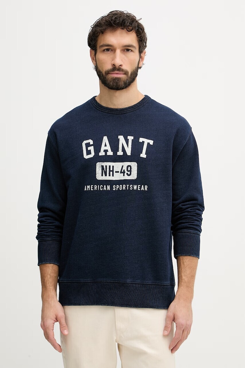 Gant mikina pánska bavlnená