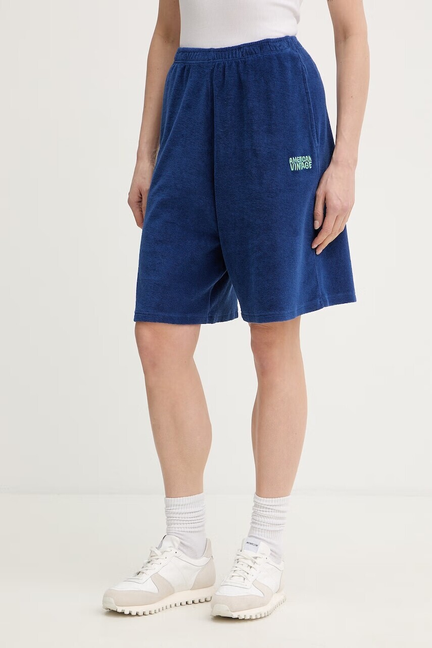 American Vintage teplákové šortky dámske bavlnené