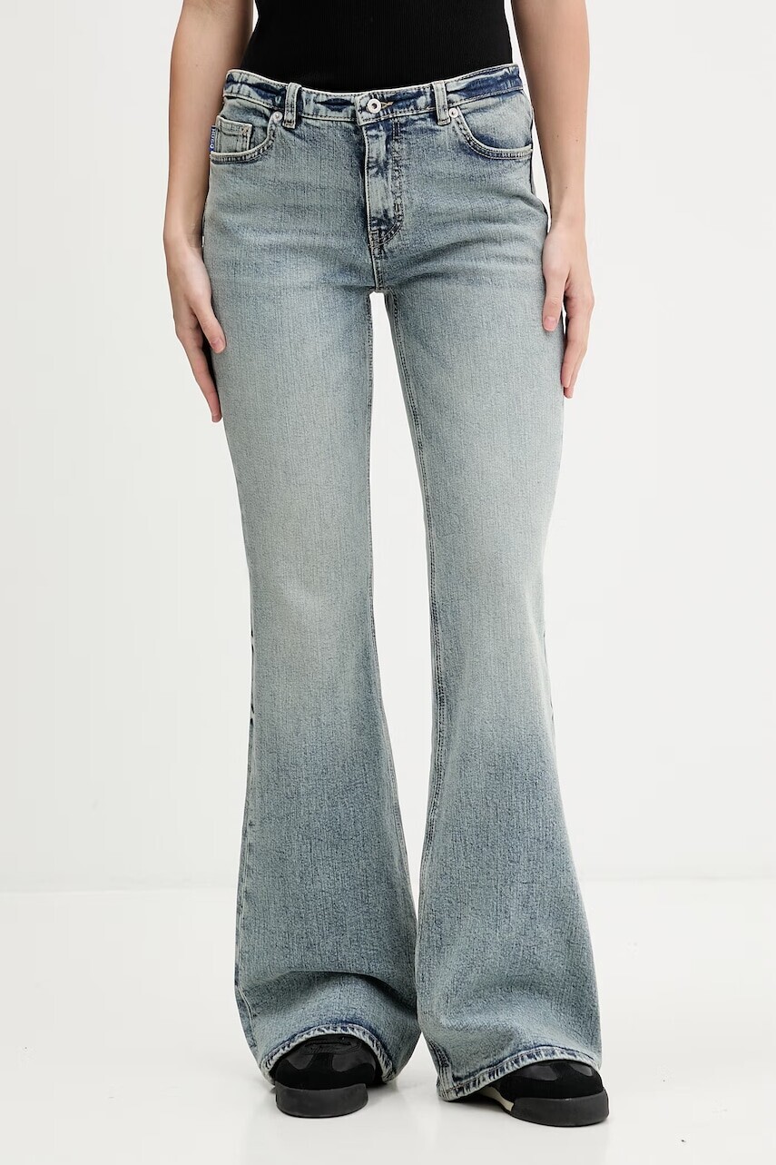 HUGO modré rifle dámske Gelissa_B