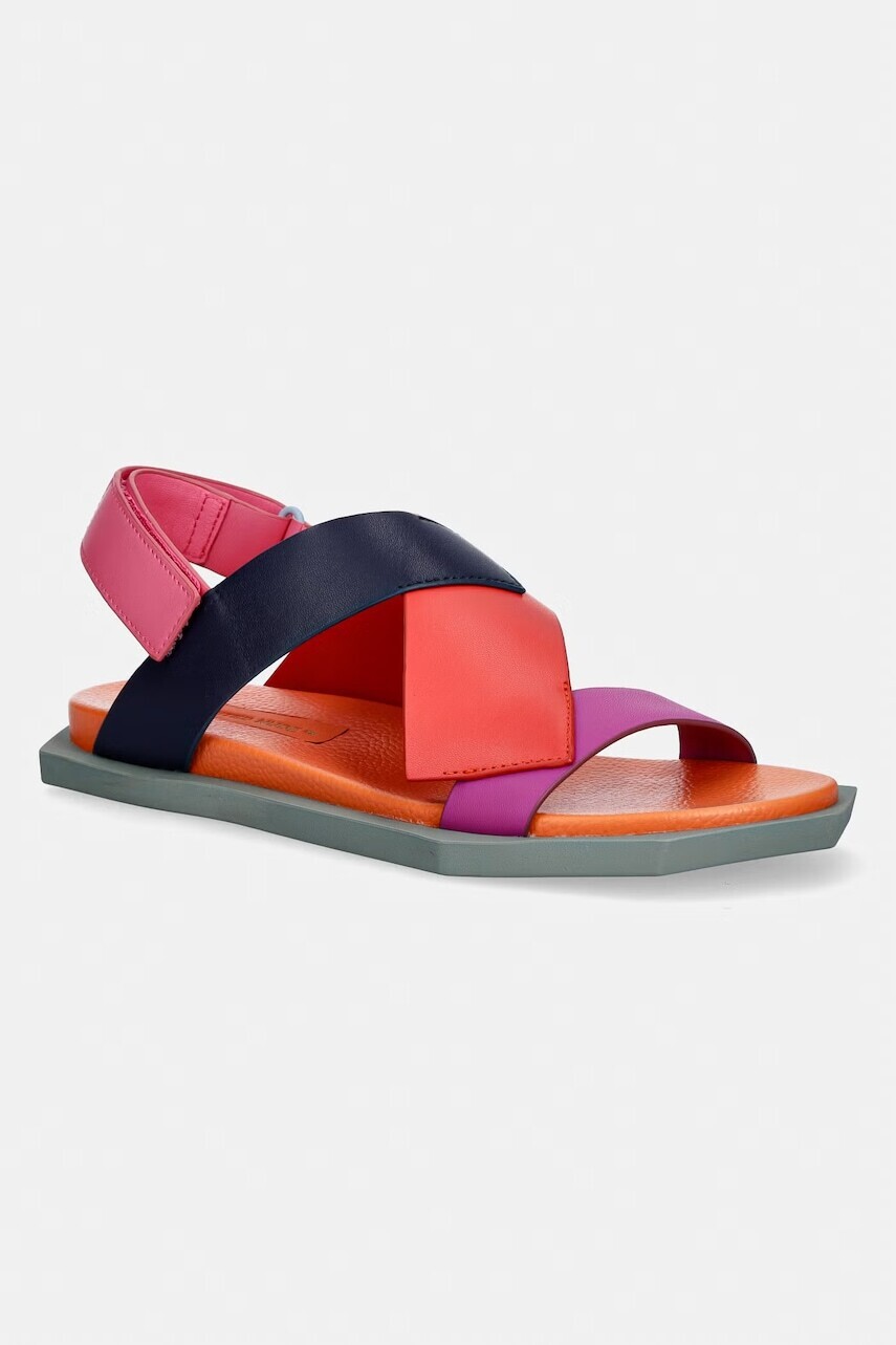 United Nude sandále na plochom podpätku dámske kožené Poly Straps Lo Unisex-L